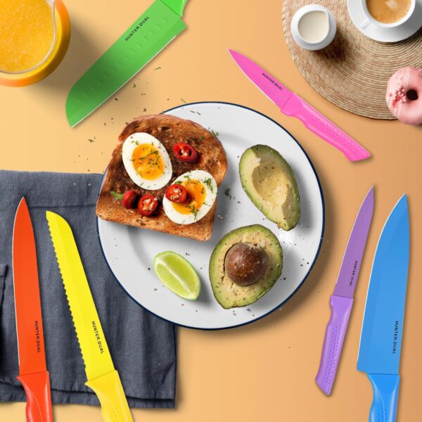 25% OFF ON 12‑Piece Colored Knife Set - Image 2