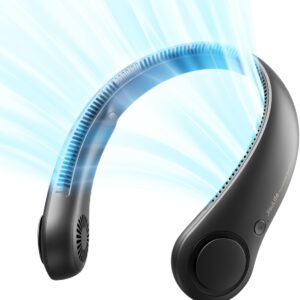 JISULIFE Hands-Free Bladeless Wearable Neck Fan