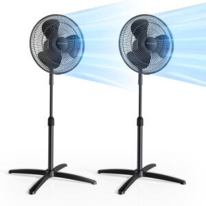 15% off on PELONIS 16" Pedestal Fan, 3-Speed, 2-Pack